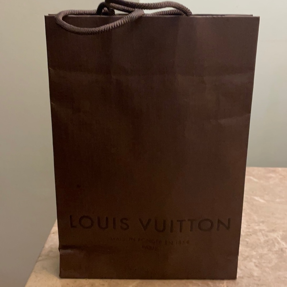 Louis Vuitton authentic shopping bag